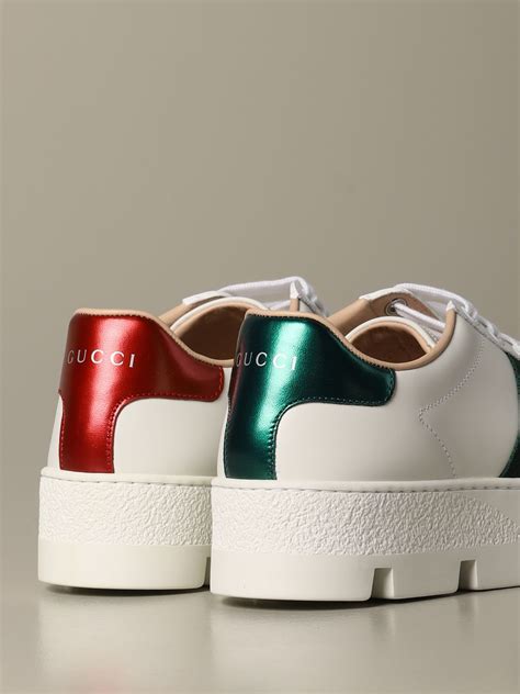 gucci white shoes buy|Women's Gucci Re.